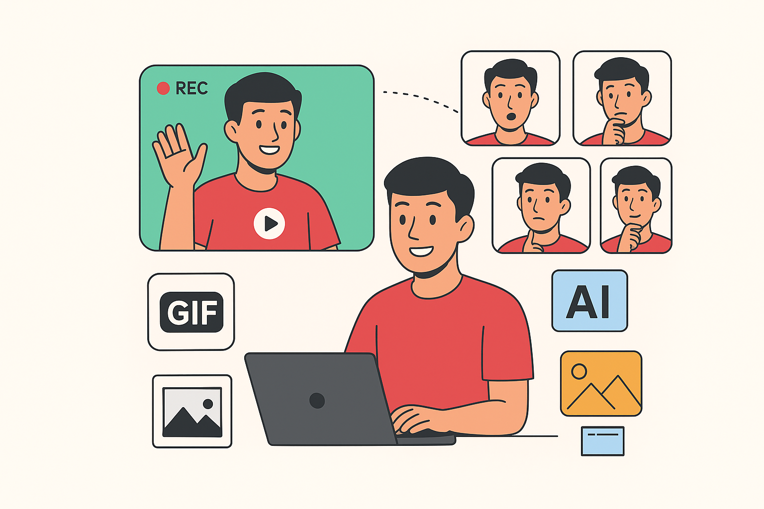 How to Create a GIF of Yourself | Complete 2025 Guide + Free Tools